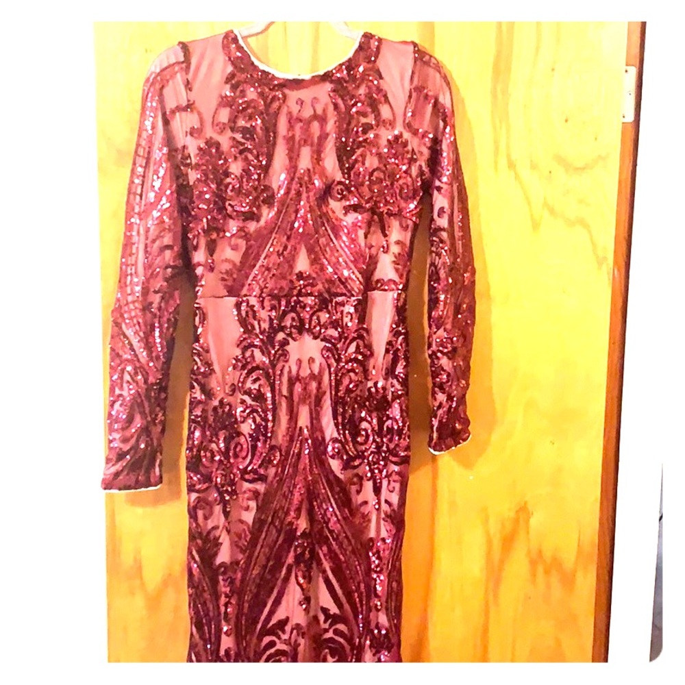 Sequin gown